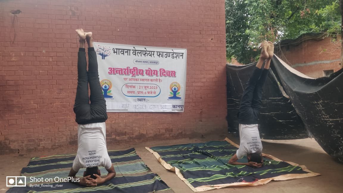 International Yoga Day with BWF volunteers